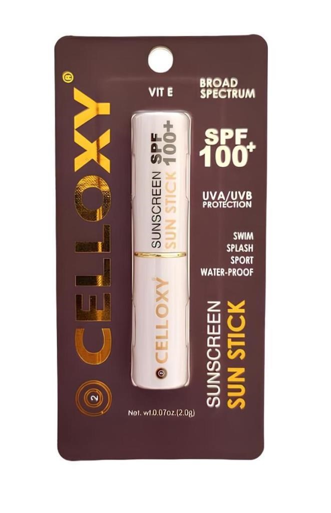 Celloxy Waterproof Vitamin E SPF 100 Stick 20 gr Celloxy Waterproof Sunscreen Stick SPF 100+ 2 GrCELLOXY