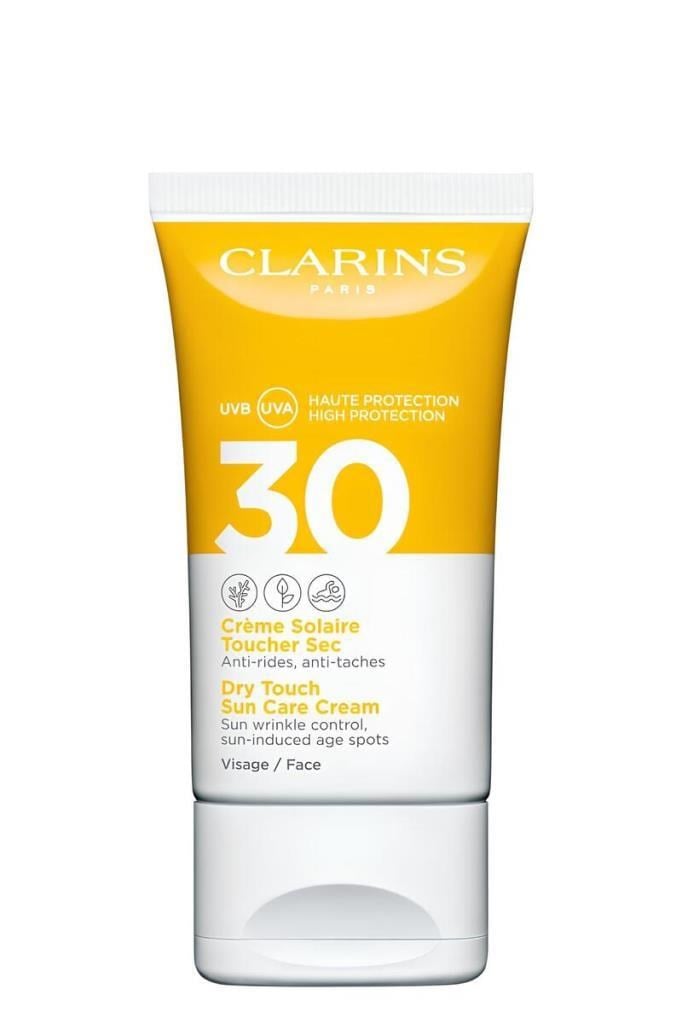 Clarins Dry Touch SPF30 50 ML Güneş Kremi Clarins Dry Touch Sun Care Cream Güneş Koruyucu Krem SPF30 50 mlClarıns