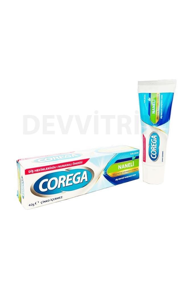 Corega Naneli Diş Protezi Yapıştırıcı 40 gr Corega Naneli 40 gr Protez Diş YapıştırıcıCorega