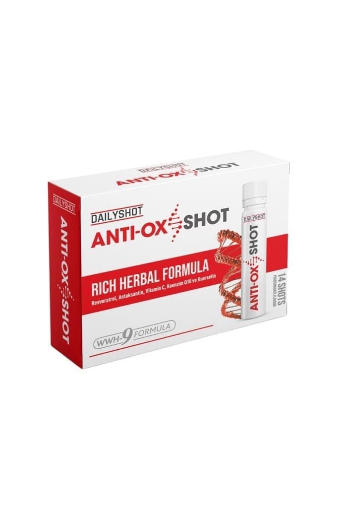 DailyShot Anti-Ox 25 ml 14'lü Takviye Shot Dailyshot Anti-Ox 25 ml - 14lüDailyshot