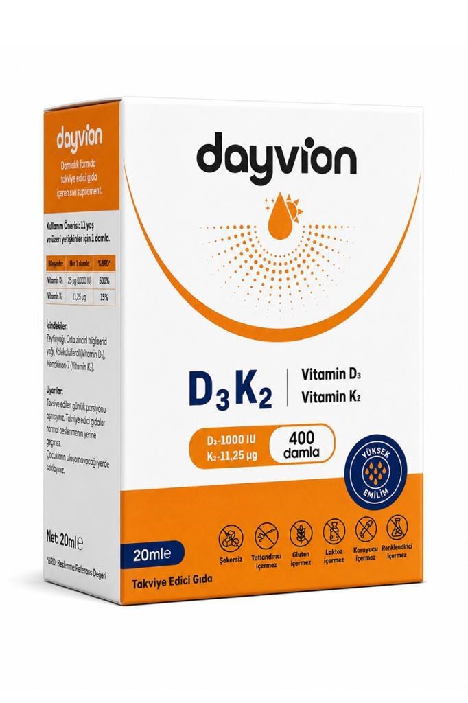 Dayvion D3 K2 Damla 20 MLDayvıon D3 K2 Damla 20 MLDayvıon