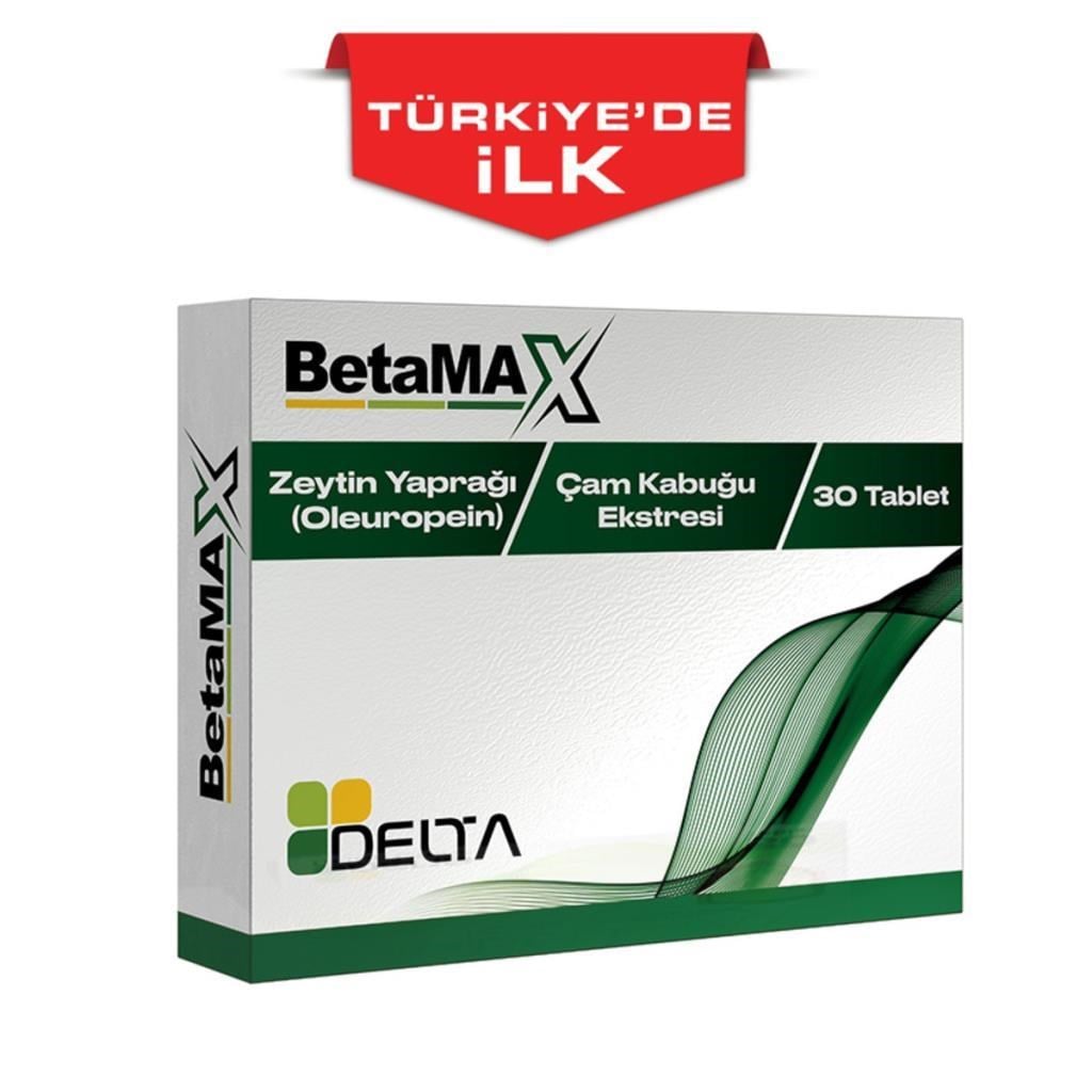 Delta Betamax 30 Tablet Bağışıklık Takviyesi Delta Betamax 30 TabletDelta