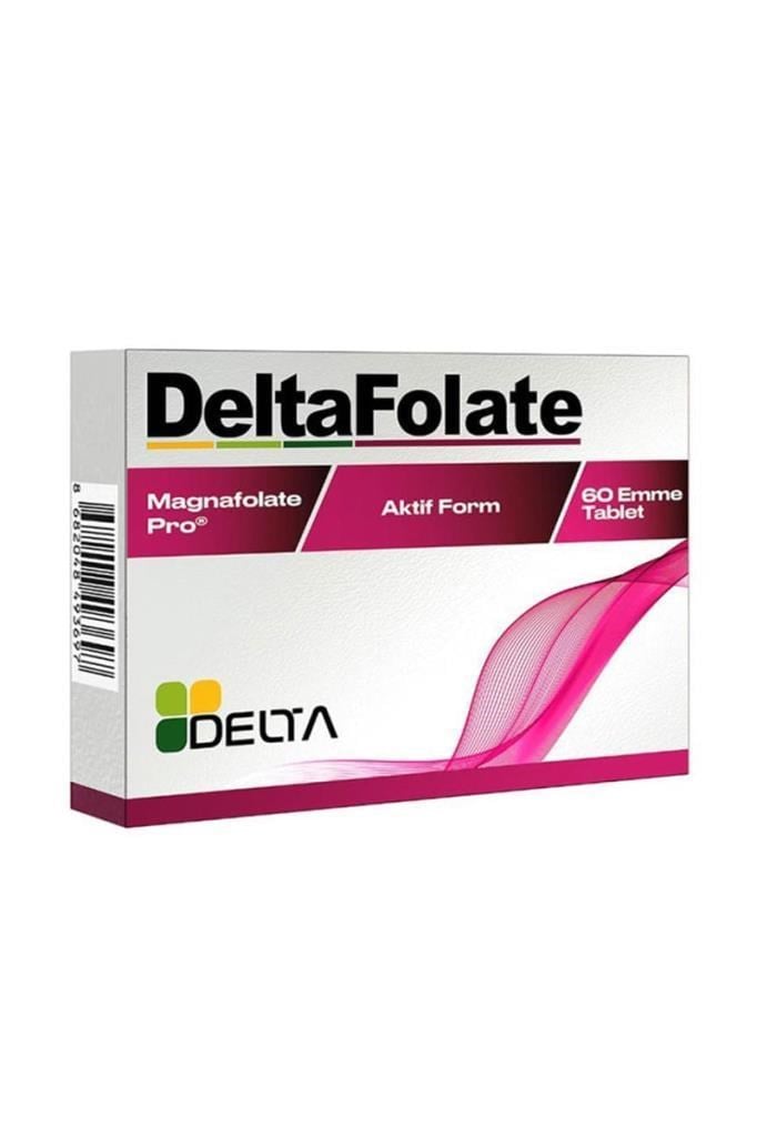 Delta Folate Magnafolate  Tableti 60 AdetDelta Folate Magnafolate Pro 60 TabletDelta
