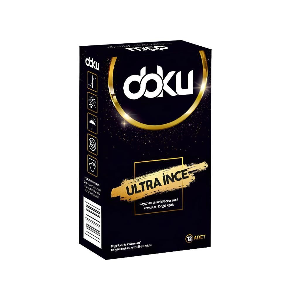 Doku Ultra İnce 12li Prezervatif Fiyatı ve YorumlarıDoku Ultra İnce 12li PrezervatifDoku