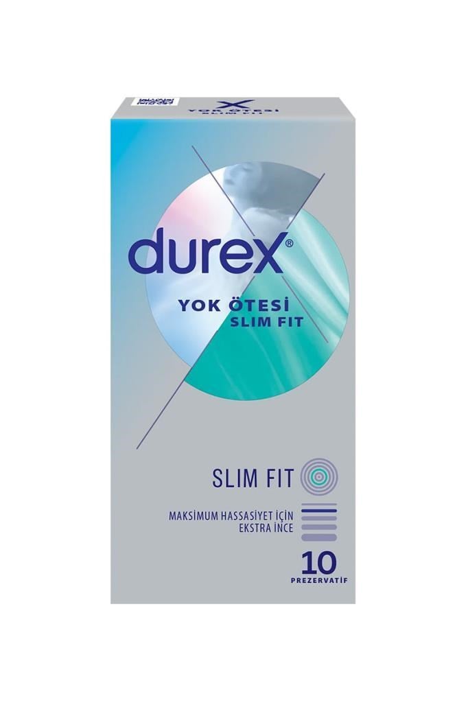 Durex Yok Ötesi Slim Fit 10'lu PrezervatifDurex Yok Ötesi Prezervatif Slim Fit 10luDurex