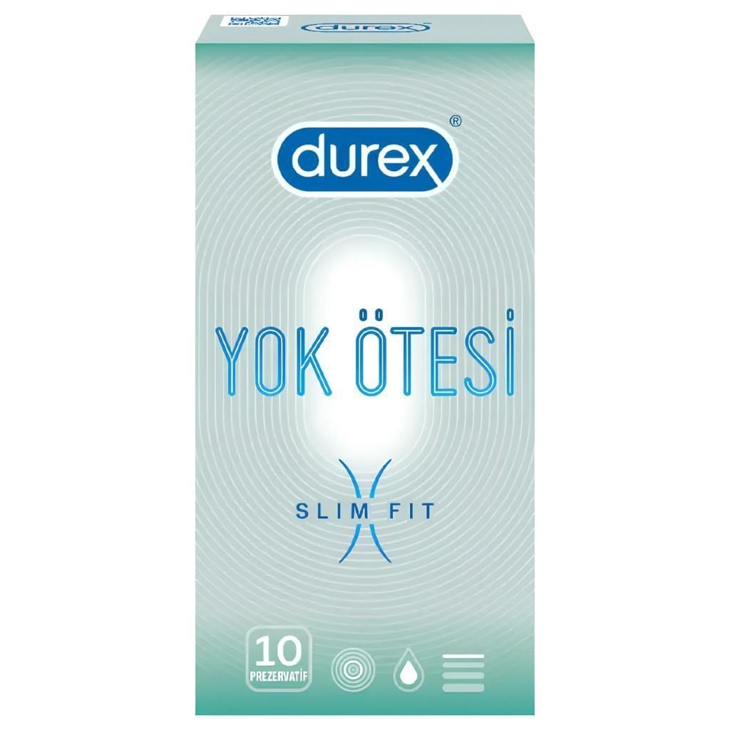 Durex Yok Ötesi Slim Fit 10'lu PrezervatifDurex Yok Ötesi Prezervatif Slim Fit 10luDurex