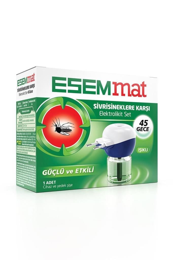 EsemMat Elektrolikit Mini Set 45 Gece SıvıEsemmat Elektrolikit Mini Set 45 GeceEsemmat