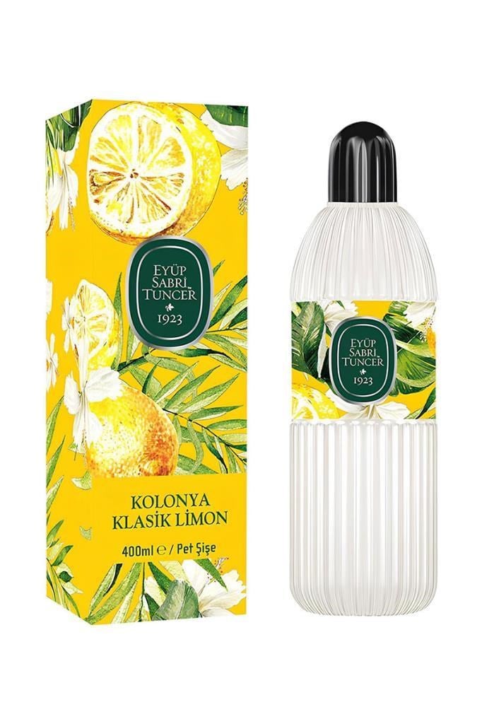 Eyüp Sabri Tuncer 400 ml Limon Kolonyası Pet ŞişeEyüp Sabri Tuncer 400 ml Limon Kolonyası Pet ŞişeEyüp Sabri Tuncer