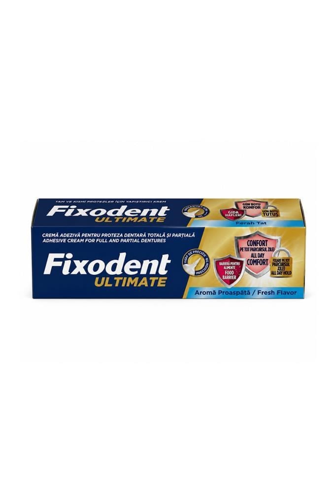 Fixodent Ultimate Ferah Tat 40 gr Protez YapıştırıcıFixodent Ultimate Ferah Tat 40 gr Protez Diş YapıştırıcıFixodent