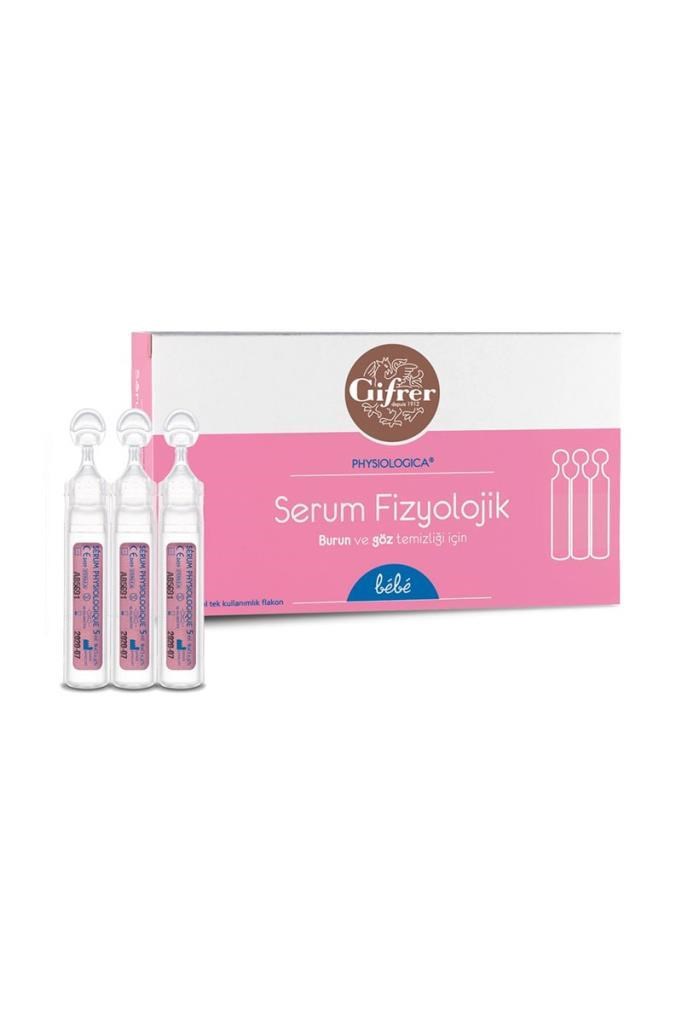 Gifrer Physiologica 5 ml 10'lu Serum FizyolojikGifrer Physiologica 5 ml 10lu Flakon Serum FizyolojikGifrer