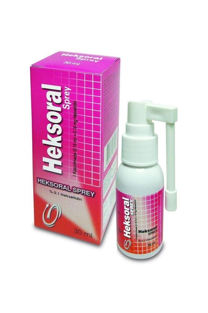 Heksoral Sprey 30 ML Ağız ve Boğaz BakımıHeksoral Sprey 30 MLHeksoral