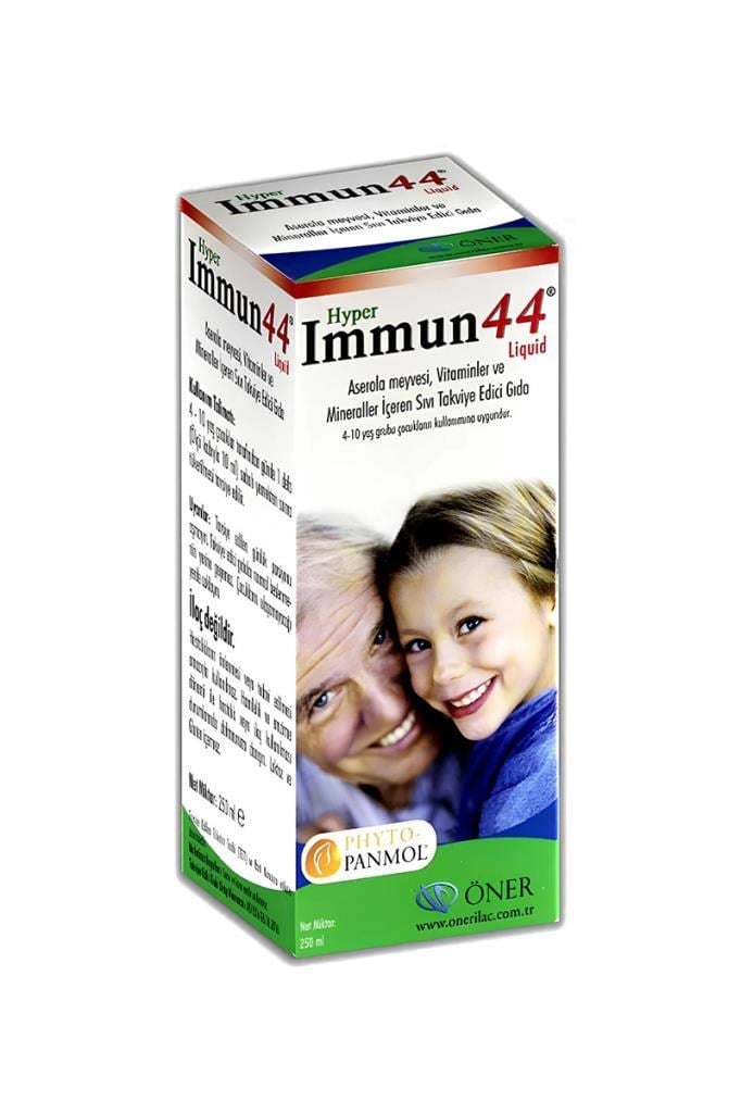Hyper Immun44 Likit Şurup 150 ml - Çocuklar İçinHyper Immun44 Likit Şurup 150 mlHyper