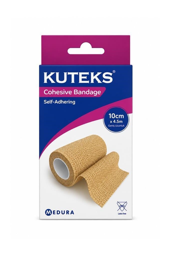 Kuteks Bandaj Kendinden Yapışkanlı 10 CmKuteks Bandaj Kendinden Yapışkanlı 10 CmKuteks