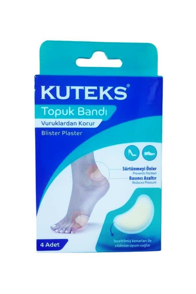 Kuteks Topuk Bandı 4'lü 2401 Nasır Koruyucu  Kuteks Topuk Bandı 4lüKuteks