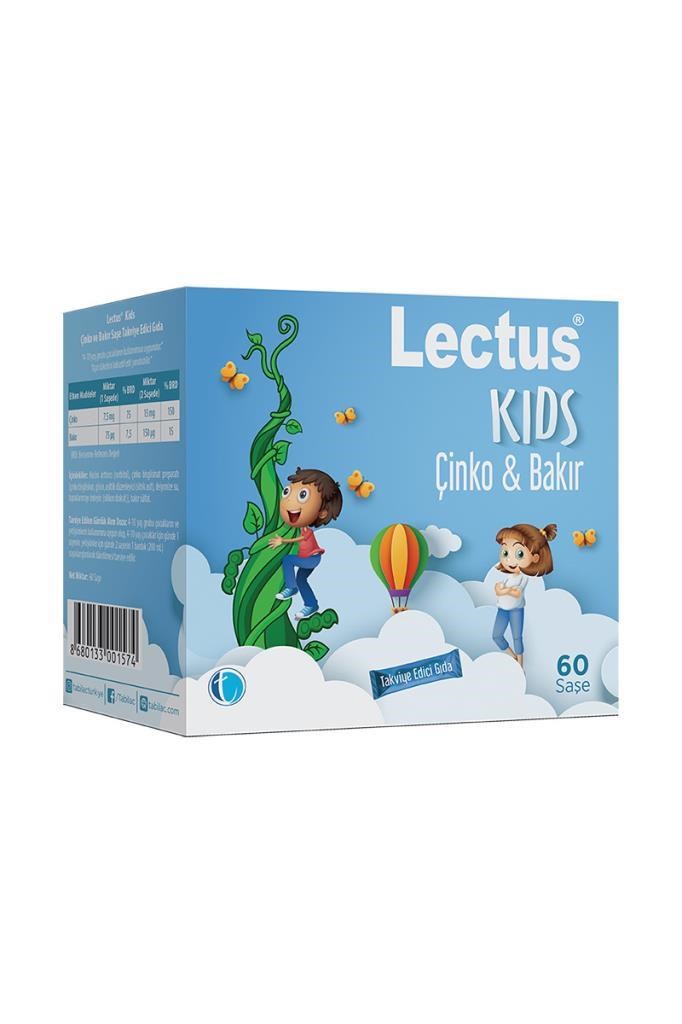 Lectus Kids Çinko Bakır 60 SaşeOmepa