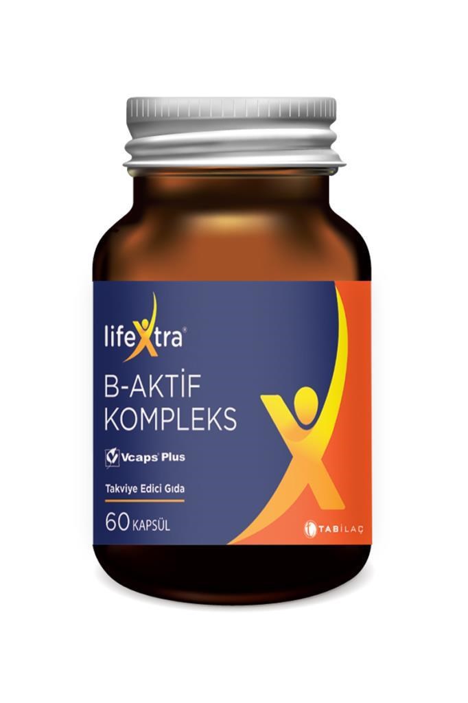 Lifextra B-Aktif Kompleks 60 KapsülLifextra
