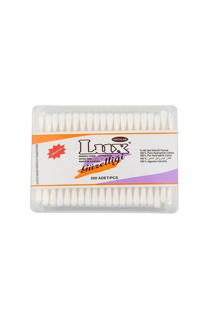 Lux Kulak Çubuğu 200 Adet Hijyenik Temizlik  Lux 200lü Kulak ÇubuğuLUX