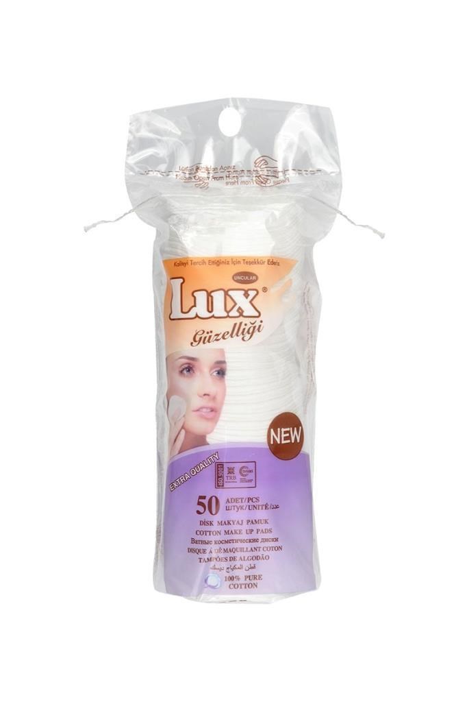 LUX Disk Makyaj Temizleme Pamuğu 50 Adet  Lux Disk Makyaj Temizleme Pamuğu 50 AdetLUX