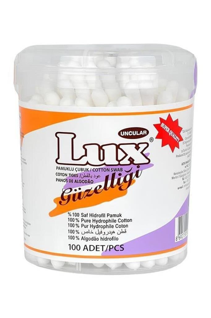 Lux Kulak Çubuğu 100 Adet Hijyenik Paket  Lux Kulak Çubuğu 100 adetLUX
