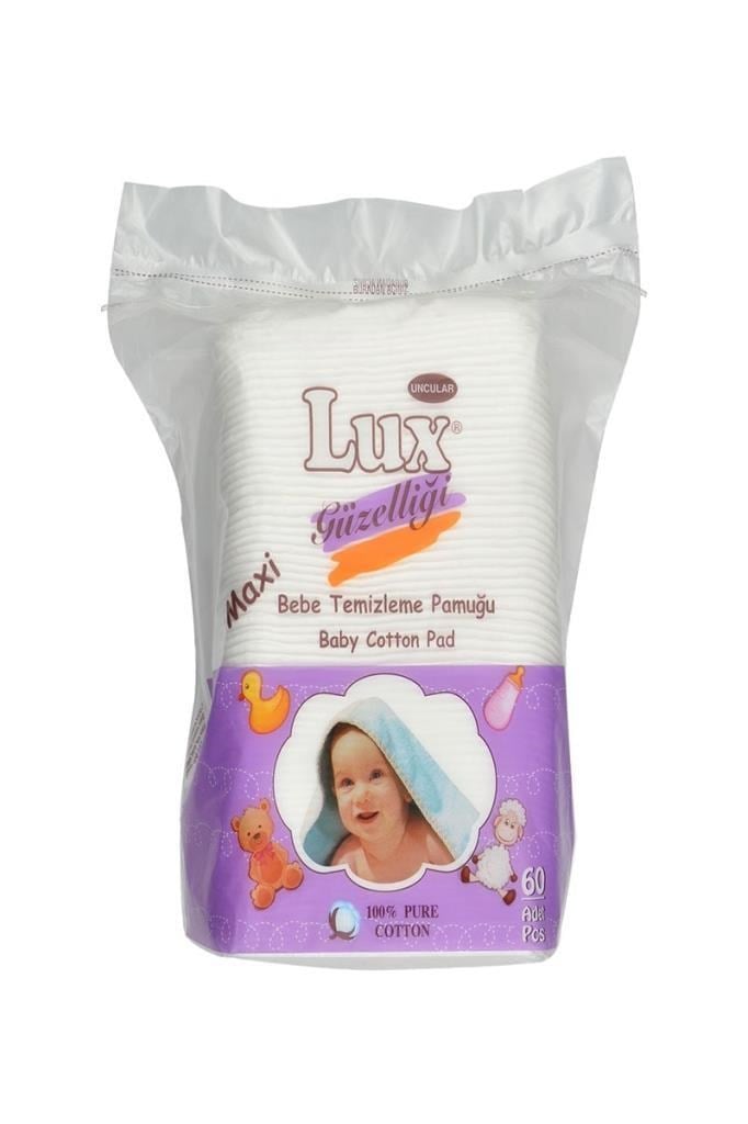 Lux Maxi Bebek Temizleme Pamuğu 60'lı  Lux Maxi Bebek Temizleme Pamuğu 60 lıLUX