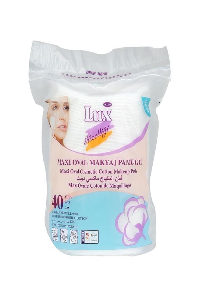 Lux Maxi Disk Makyaj Pamuk 40 Adet Temizleyici  Lux Maxi Disk Makyaj Temizleme Pamuğu 40 AdetLUX
