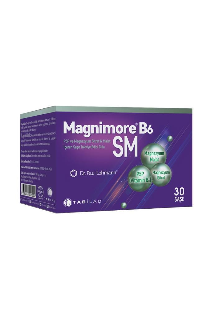 Magnimore B6 SM 30 Saşe Takviye Edici Gıda  Magnimore SM B6 30 SaşeMagnimore