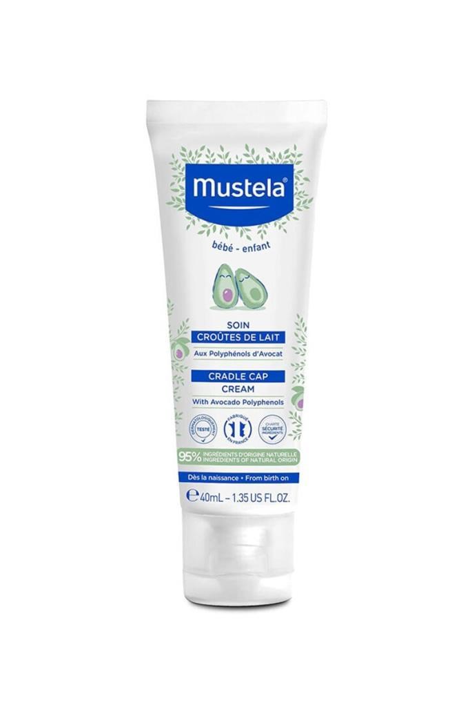 Mustela Cradle Cap 40 ml Saç Deri Bakım Kremi    Mustela Cradle Cap Saç Pullanma Karşıtı Krem 40 mlMustela