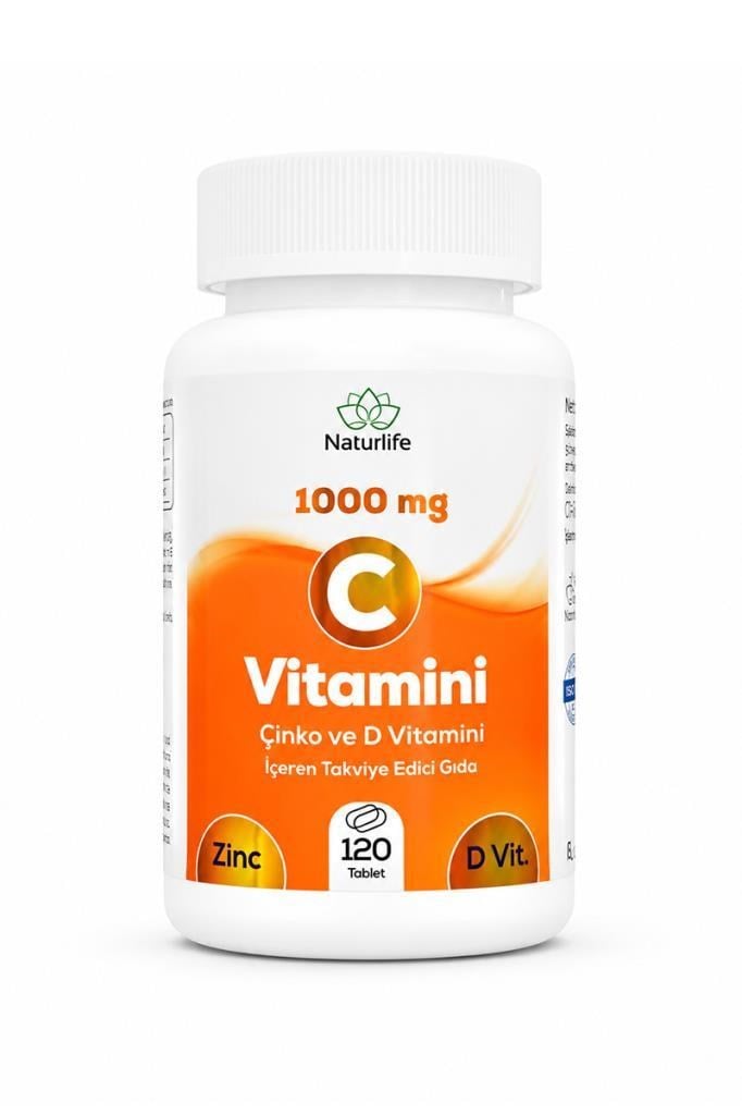 Naturlife Vitamin C 1000 mg 120 Tablet Fiyatı, YorumlarıNaturlife Vitamin C 1000 mg 120 TabletNaturlife