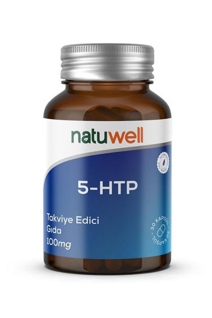 Natuwell 5-HTP 100 mg 30 Kapsül Takviyesi  Natuwell 5-HTP 100 mg 30 kapsülNatuwell
