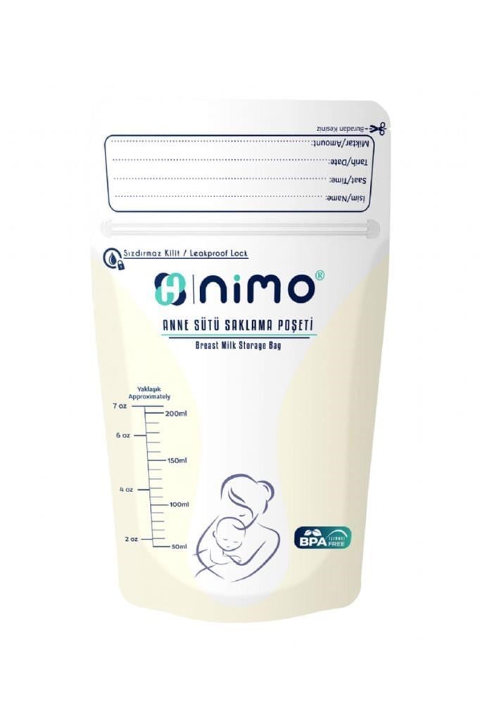 Nimo Sterilize Anne Sütü Saklama Poşeti 20'liNimo Sterilize 20li Anne Sütü Saklama PoşetiNimo
