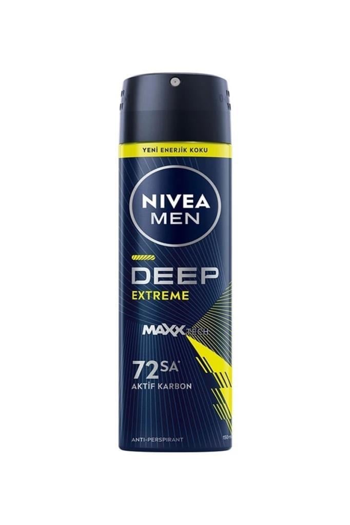 Nivea Men Deep Extreme MaxxTech 150 ML DeodorantNivea Men Deep Extreme Maxxtech 150 ml Erkek DeodorantNivea