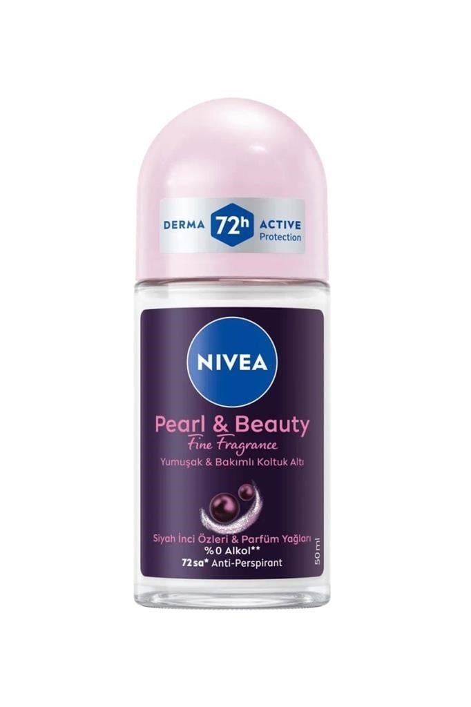 Nivea Pearl & Beauty 50 ML Roll-On DeodorantNivea Pearl & Beauty Fine Fragrance 50 ml Kadın Roll-On DeodorantNivea