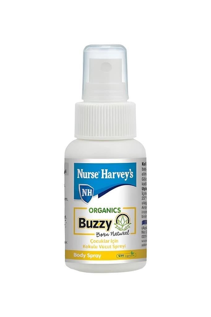 Nurse Harveys Buzz Off 50 ml Sinek Kovucu Sprey Nurse Harveys Organics Buzz Off Sinek ve Haşere Kovucu Sprey 50 mlNurse Harvey's