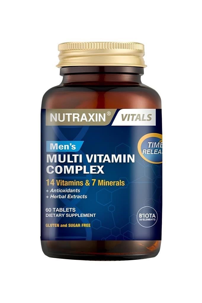 Nutraxin Mens Multivitamin Complex 60 TabletNutraxin Mens Multivitamin Complex 60 TabletNutraxin
