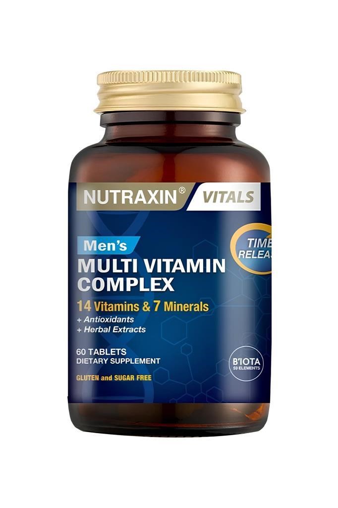 Nutraxin Mens Multivitamin Complex 60 TabletNutraxin Mens Multivitamin Complex 60 TabletNutraxin