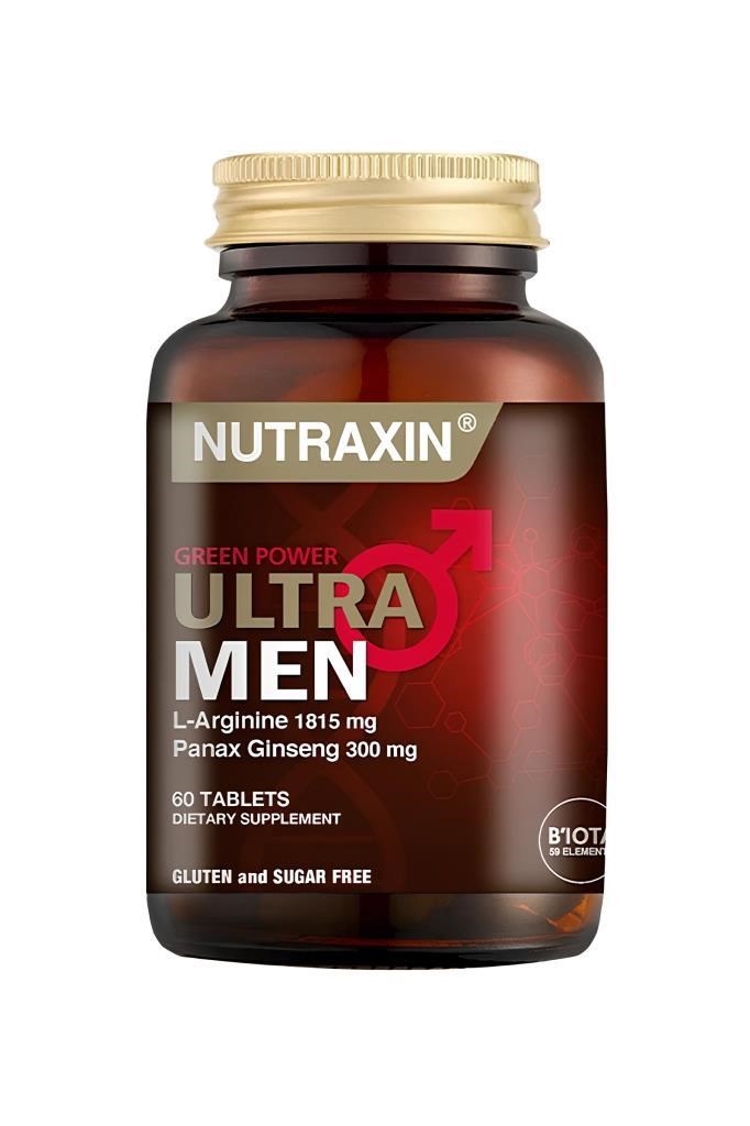 Nutraxin Ultra Men 60 Tablet Bitkisel TakviyeNutraxin Ultra Men 60 TabletNutraxin