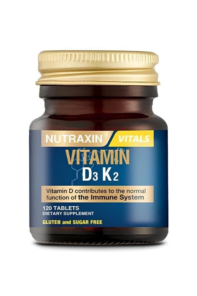 Nutraxin Vitamin D3K2 120 TabletNutraxin Vitamin D3K2 120 TabletNutraxin