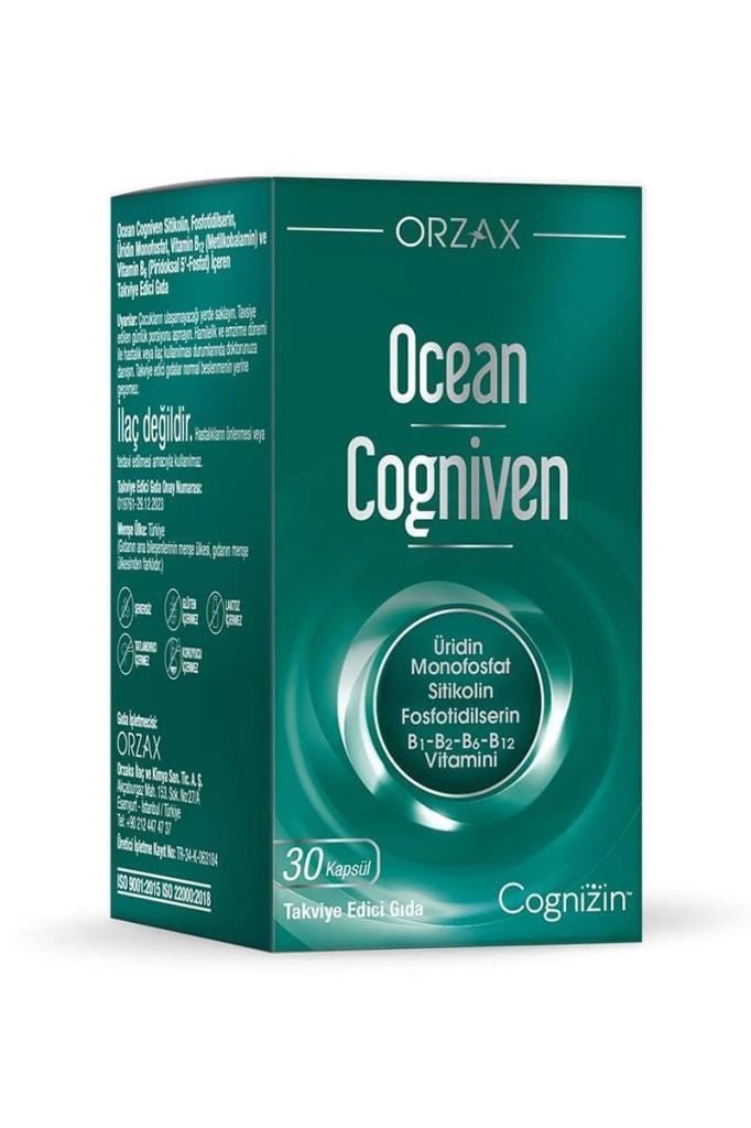 Ocean Cogniven 30 Kapsül Zihinsel PerformansOcean Cogniven 30 KapsülOcean