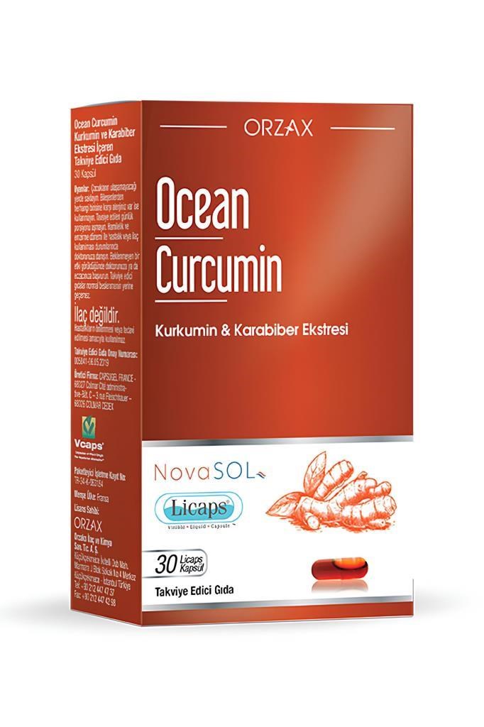 Ocean Curcumin 30 Kapsül Bitkisel Takviye | Hızlı KargoOcean Curcumin 30 Kapsül Ocean