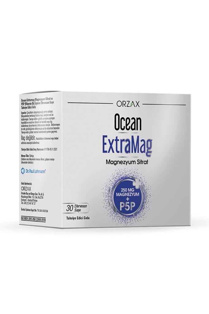Ocean Extramag Magnezyum Sitrat 30 Saşe | Hızlı KargoOcean Extramag Magnezyum Sitrat 30 SaşeOcean