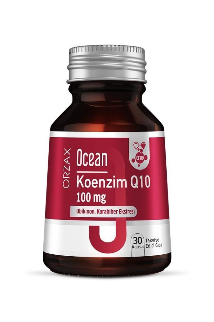 Ocean Koenzim Q10 100 mg 30 Kapsül