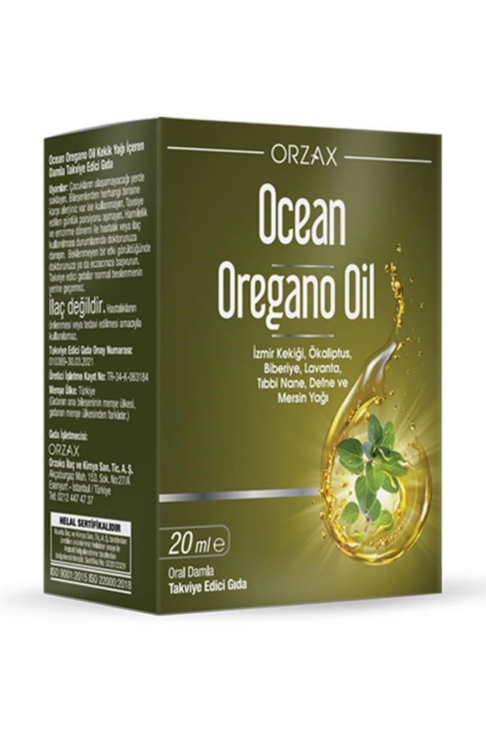 Orzax Ocean Oregano Oil Damla 20 mlOcean Oregano Oil Damla 20 mlOcean