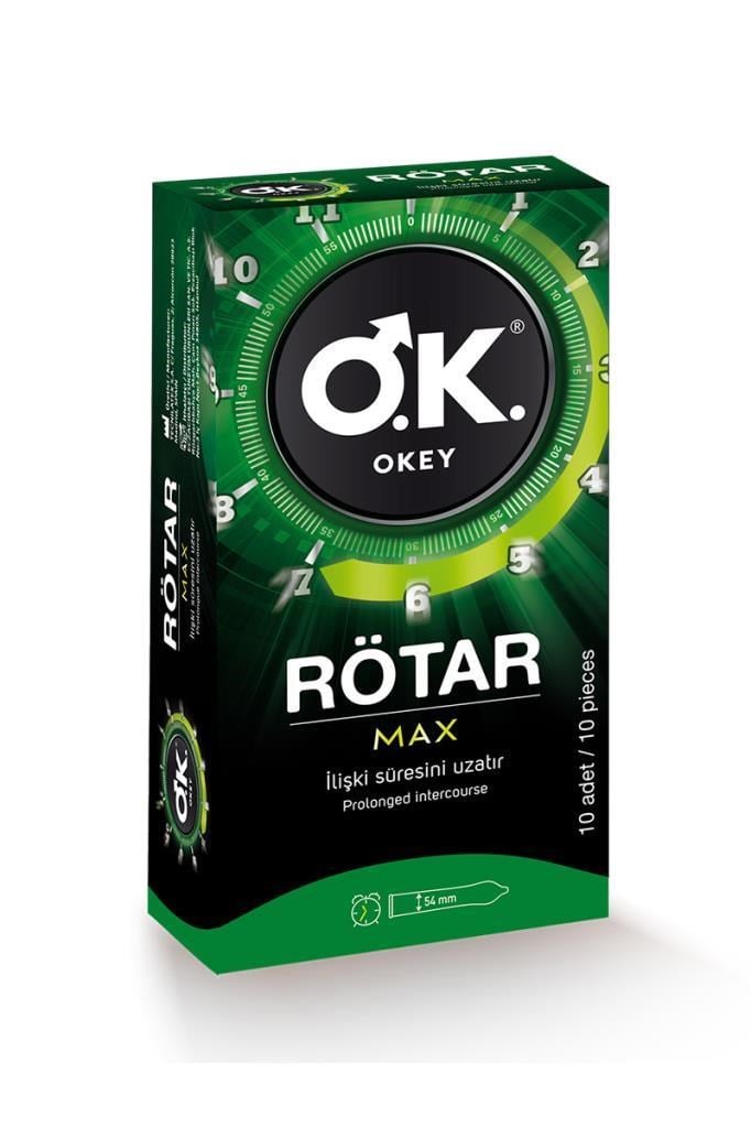 Okey Rötar Max Prezervatif 10lu FiyatlarıOkey Rötar Max Prezervatif 10luOkey