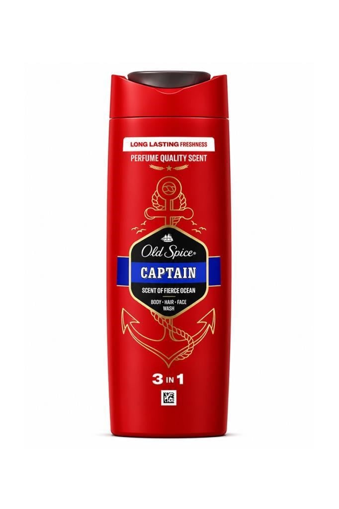 Old Spice Captain 3 in 1 Duş Jeli Şampuan 400 mlOld Spıce