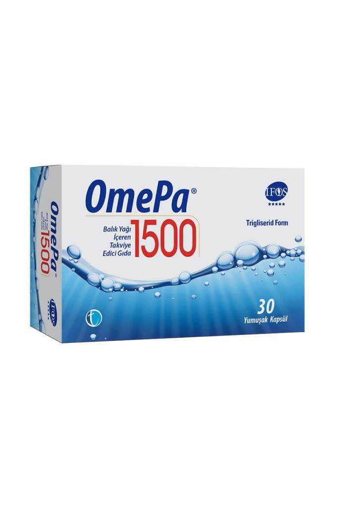 OmePa 1500 mg Balık Yağı 30 KapsülOmepa
