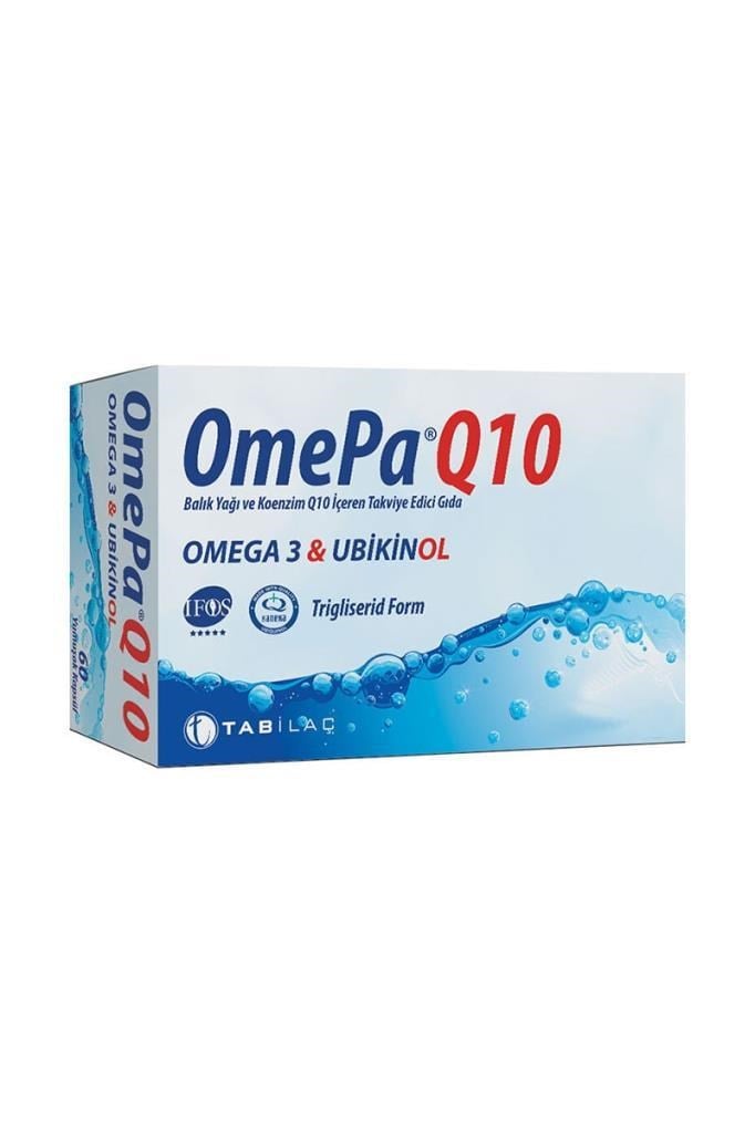 Omepa Q10 Omega 3 Ubiquinol 90 KapsülOmePa Q10 Omega 3 Ubiquinol 90 KapsülOmepa