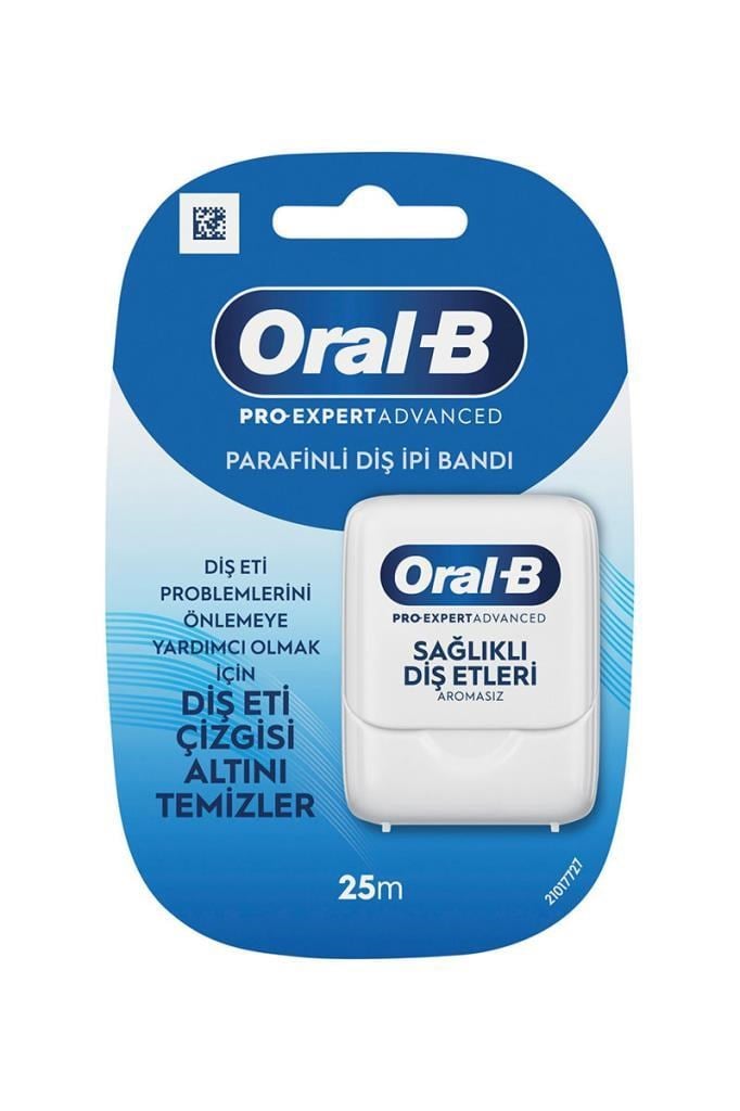 Oral-B Pro-Expert Advanced 25 m Diş İpi Oral-B Pro-Expert Advanced Sağlıklı Diş Etleri 25 m Diş İpiOral-B