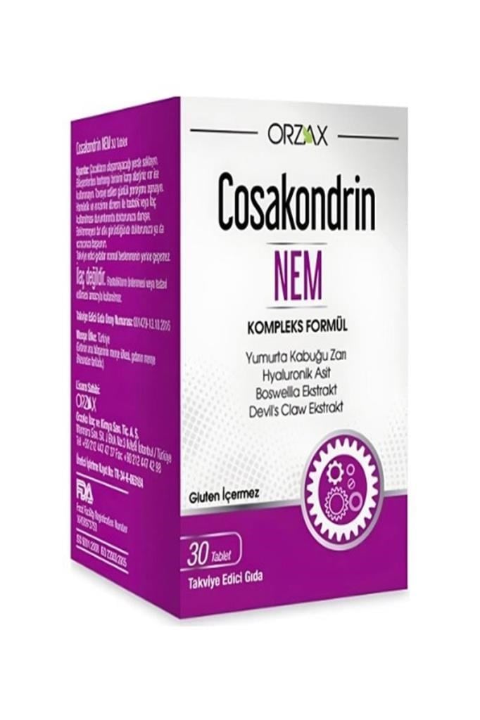 Cosakondrin Nem 30 TabletOrzax Cosakondrin Nem 30 TabletCosakondrin
