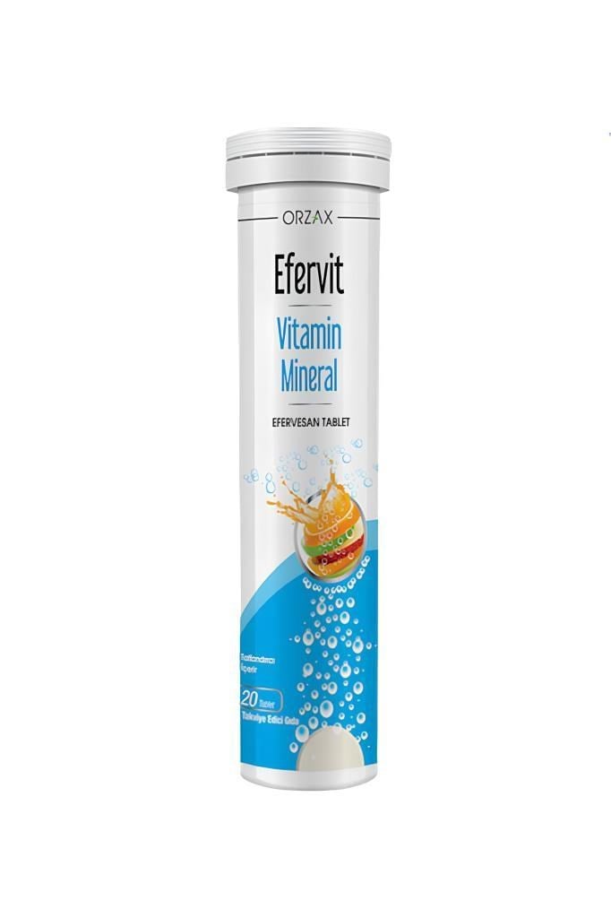Orzax Efervit Vitamin Mineral Efervesan TabletOrzax Efervit Vitamin Mineral Efervesan TabletOrzax