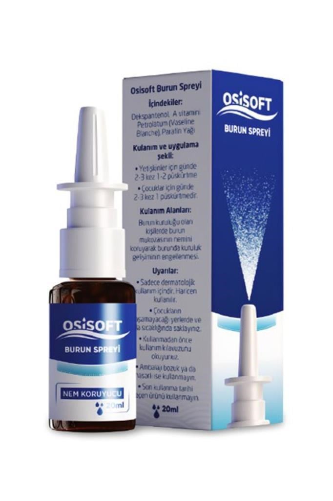 Osisoft Burun Spreyi 20 ml | Nemlendirici BakımOsisoft Burun Spreyi 20 mlOsisoft